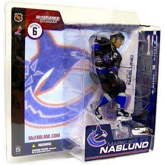 McFarlane NHL Sports Picks Series 6 Markus Naslund Action Figure (Black Jersey)