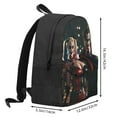 thumbnail image 3 of Harley Quinn Joker Movie Laptop Backpack School Bag Large Capacity Casual Daypack Student Satchel Bookbag Outdoor Knapsack Rucksack, 3 of 8