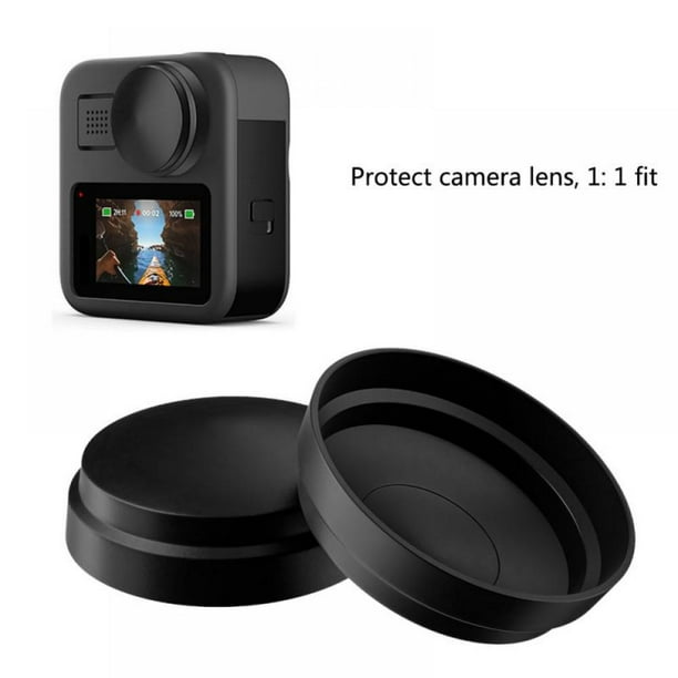 2 Pack Lens Cap Cover For Gopro Max Waterproof 360 Camera Accessory Walmart Com