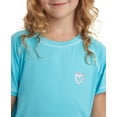 thumbnail image 5 of Girls' Rash Guard Shirt - 2 Pack UPF 50+ Short Sleeve Quick Dry Swim Shirt (Size: 4-16), 5 of 8
