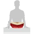 thumbnail image 3 of Pet 80135 Self Warming Cat Bed, 19-Inch, Warm Spice with Creme, 3 of 3