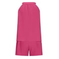 thumbnail image 7 of Lopecy-Sta Sweatsuits for Women Summer Outfits Lounge Sets for Women 2 Piece Summer Pajamas Tank Top Shorts Set Comfy Loungewear Cute Beach Vacation Outfits, 7 of 7