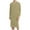 Khaki, variant on OGLCCG Men's Long Nightshirt Sleepwear Robe Knee Length Loose Fit Crewneck Long Sleeve Loungewear Comfort Soft Loose Pajama Sleep Shirt
