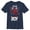 Navy Blue, variant on Boy's Marvel I'm Birthday Boy Spidey Graphic Tee Navy Blue X Large