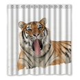 thumbnail image 1 of Cortina de ducha ABPHQTO Brave Tiger Impermeable 160x180 cm, 1 of 2