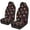 Colorful Dog Paws, variant on Uorisanigo Ladybug Daisy Car Seat Covers for Women Anti-Slip Back Fabric Waterproof Front Seat Covers Easy to Install Universal Size Fit for Most Cars SUVs Trucks Vans