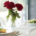 thumbnail image 5 of Juego de 6 Candelabros de Cristal, Candelabros Cónicos de Diamante Transparente para Centros de Mesa, Decoraciones del Hogar, 5 of 5