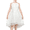 White, variant on Girls Dress Tropical Leaf Sleeveless Hawaiian Style Beach Holiday Summer 7 Years
