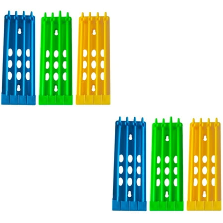 6 Pcs Pigeon Ring Stand Ornament Pigeon Leg Ring Holder Bird Leg Ring Rack Pigeon Feeder Birds Supplies