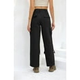 thumbnail image 3 of utcoco Women's Casual Cargo Pants Multiple Pockets Loose Straight Leg Pants, 3 of 5