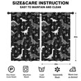 thumbnail image 2 of Blackout Kids Curtains,Cute Dinosaur Pattern Childrens Insulated Curtains Set Of 2,Bedroom Essentials,Toddler Room Decor 52x84in(132x213cm), 2 of 4