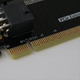 thumbnail image 2 of Tarjeta Elevadora PCI Express 5.0 16X de Alta Velocidad con Conectores de Ranura PCI-e A PCIe 16X, Convertidor PCIE X16 para Servidor 1U 2U, 2 of 5