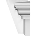 thumbnail image 4 of Ekena Millwork 167" Bottom Width x 173 1/4" Top Width x 9"H x 1"P Traditional Crosshead w/ Deco Keystone, 4 of 24
