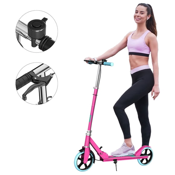 Scooter Plegable Ligero para todas las edades, con Freno y Diseño Urbano