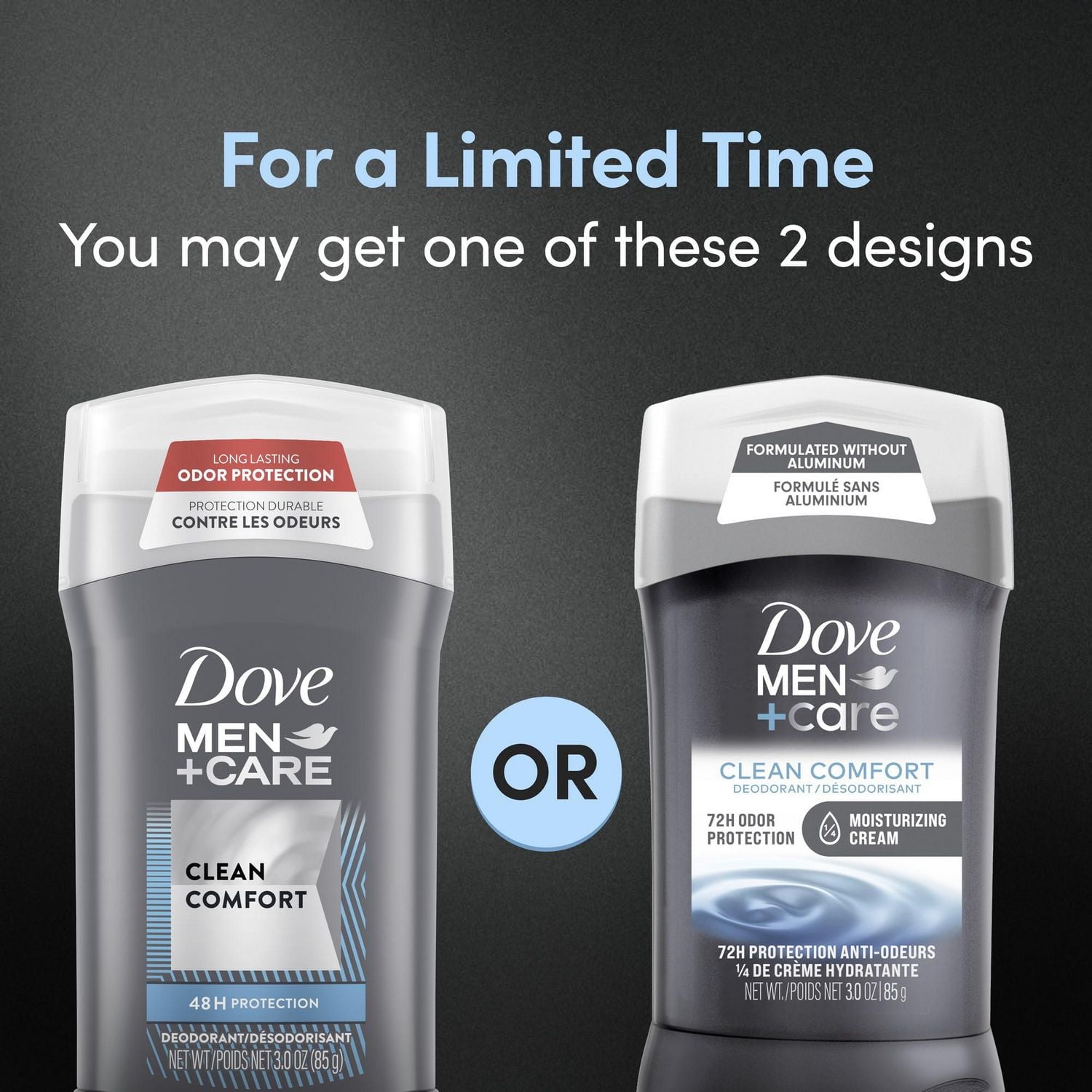 Dove Men+Care Désodorisant en Bâton Clean Comfort