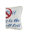 thumbnail image 3 of The Root Needlepoint Mini Accent Pillow, 3 of 5