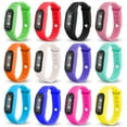 thumbnail image 4 of Jacenvly 2024 New Watch Batteries Run Step Watch Bracelet Pedometer Calorie Counter Digital Lcd Walking Distance Smart Watch Black, 4 of 6