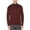 Burgundy, variant on Mens Green Printed Zip Up Jacket S
