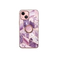 thumbnail image 3 of i-Blason Cosmo - Back cover for cell phone - thermoplastic polyurethane (TPU) - purple marble - 6.1" - for Apple iPhone 13, 3 of 9