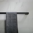 thumbnail image 7 of KRAUS Stelios 24-inch Bathroom Towel Bar, Matte Black Finish, 7 of 7