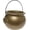 Gold, variant on PMU Halloween Cauldron 6 Inch, Small Witch Plastic Cauldron Candy Bowl Black, For Halloween Decor pkg/1