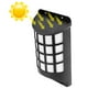 thumbnail image 5 of Lámpara de pared de decoración al aire libre LED impermeable IP65 con llamas parpadeantes solares, 5 of 10