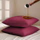 thumbnail image 1 of Amorosa 6 Piezas Fundas de Almohadas Impermeable Protectores de Almohada Suaves y Acogedoras para el Hogar Dormitorio Hotel VinoTinto Estándar-50*80cm, 1 of 7