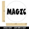 thumbnail image 2 of Magic Fun Text Self-Inking Rubber Stamp Ink Stamper - Red Ink - Mini 1/2 Inch, 2 of 7
