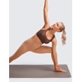 thumbnail image 3 of TEMOGU-Womens Flex Sculpt Racerback Sports Bra - U Neck Medium Impact Padded Wireless Workout Gym Crop Top, 3 of 4