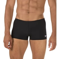 Speedo Men's Endurance Square Leg Swim Shorts - Black - 34