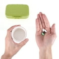 thumbnail image 4 of Unique Bargains 6 Grids Single Layer Pill Box for Travel 1 Pc Green, 4 of 6