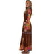 thumbnail image 5 of Vestido hippie largo Costume Morph para mujer y talla XL de los 70, 5 of 5
