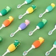 thumbnail image 4 of Coofit Baby Toothbrush Dinosaur Cartoon: 4PCS Soft Toddler Toothbrush Infant Toothbrush, 4 of 10