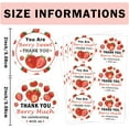 thumbnail image 2 of 120pcs 2inch Strawberry Thank You Berry Much for Coming Sticker Sweet Strawberry Thank You for Celebrating with Us, 2 of 8