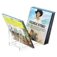 thumbnail image 3 of Clear Vinyl Record Stand Holder, Acrylic Vinyl Record Shelf 50 Lps, 3 of 5
