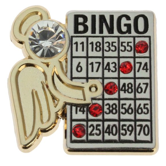 Bingo Angel Pin