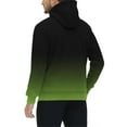 thumbnail image 4 of RYDCOT Men's Zip up Hoodies Fashion Gradient Jackets Long Sleeve Regular Fit Casual Sweatshirts with Pockets Army Green, 4 of 5
