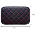 thumbnail image 2 of Cojín para reposabrazos de consola central SSuperp Funda universal para coche rojo, 2 of 5