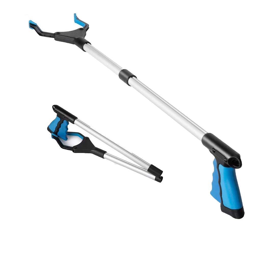Grabber Tool, 32" Long Reacher Grabber Pickup Tool, Trash Picker Grabber for Elderly Grab It
