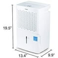 thumbnail image 6 of TOSOT 20 Pint 1,500 Sq Ft Dehumidifier Energy Star - for Home, Basement, Bedroom or Bathroom - Super Quiet (Previous 30 Pint), 6 of 9