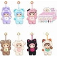 thumbnail image 2 of Nommi Blind Box Plush Doll, Nommi Loveliness Never Ends Series Kawaii Nomi Plushie Toys Figure Doll, Cute Xmas Collectible Nommi Birthday Gift for Girls and Nommi Fans(6 PCS), 2 of 10