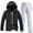 White, variant on Men's And Women's Winter Outdoor Sports Skiing Set Jackets Suits for Men