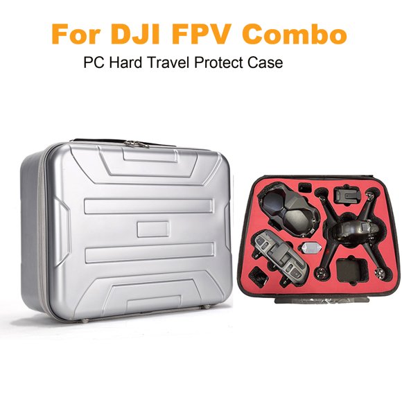 Protective Hard Travel Case For Drone Accessories Shockproof Storage Eva Material Carry Handle Size Approximately 14.17 Inches Weight 2.31 Lbs