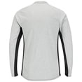 thumbnail image 4 of Bulwark Men's Long Sleeve Two-Tone Base Layer, Concealed Pocket-Big/Tall, Grey, 2X-Large, 4 of 4