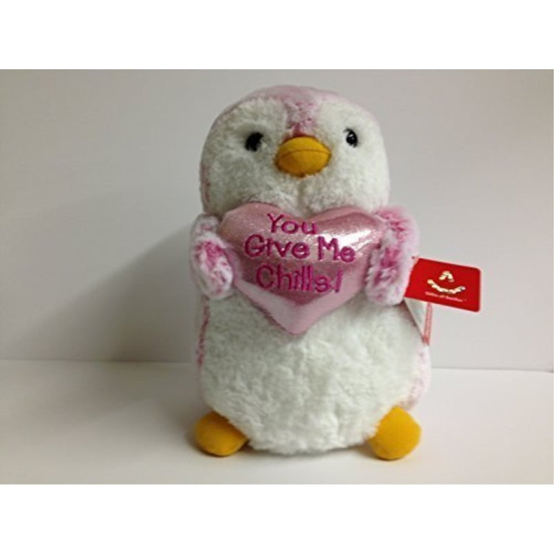 valentine penguin stuffed animal