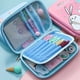 thumbnail image 3 of Estuche para lápices para estudiantes de primaria, bonito estuche de papelería de gran capacidad, bolsa de lápices tridimensional de EVA con dibujos animados para niños, bolsa de papelería para niños, 3 of 5