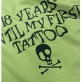 thumbnail image 5 of Eighteen Years First Tattoo Rebel Toddler Boy Girl T Shirt Infant Toddler Brisco Brands 18M, 5 of 6