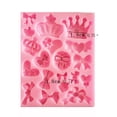 thumbnail image 4 of Fondant Cake Mold,Crown Bowknot Soap Mould Baking Tool Fondant Mold Highly Versatile, 4 of 5
