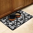 thumbnail image 2 of Vintage Beach Starfish Art Dog Feeding Mat - Non-Slip Pet Placemat - Large Size for Messy Eaters, 2 of 2