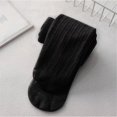 thumbnail image 2 of Toddler Kids Baby Girls Warm Full Leggings Knitted Pantihose Stretchy Pantyhose For Winter Stocking 6-8 Years,Black XZNPDUCQ, 2 of 3
